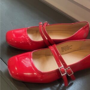 Urban Outfitters Red Ballet Flats